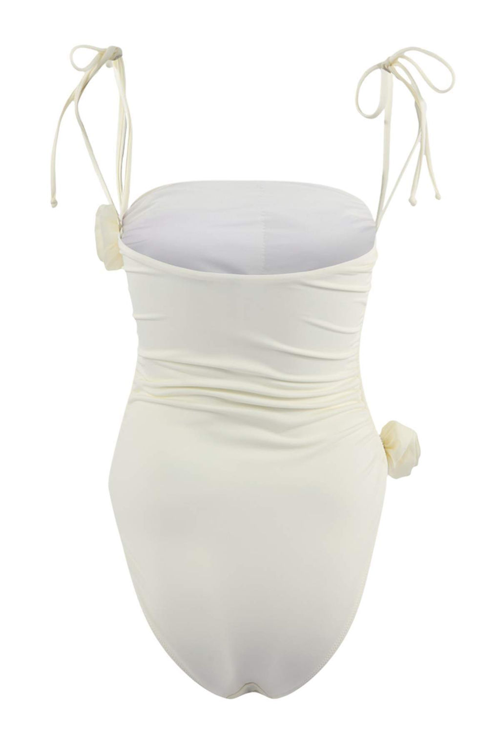 Ekru Straplez Kapl? Aplikeli Regular Mayo TBESS26MA00056