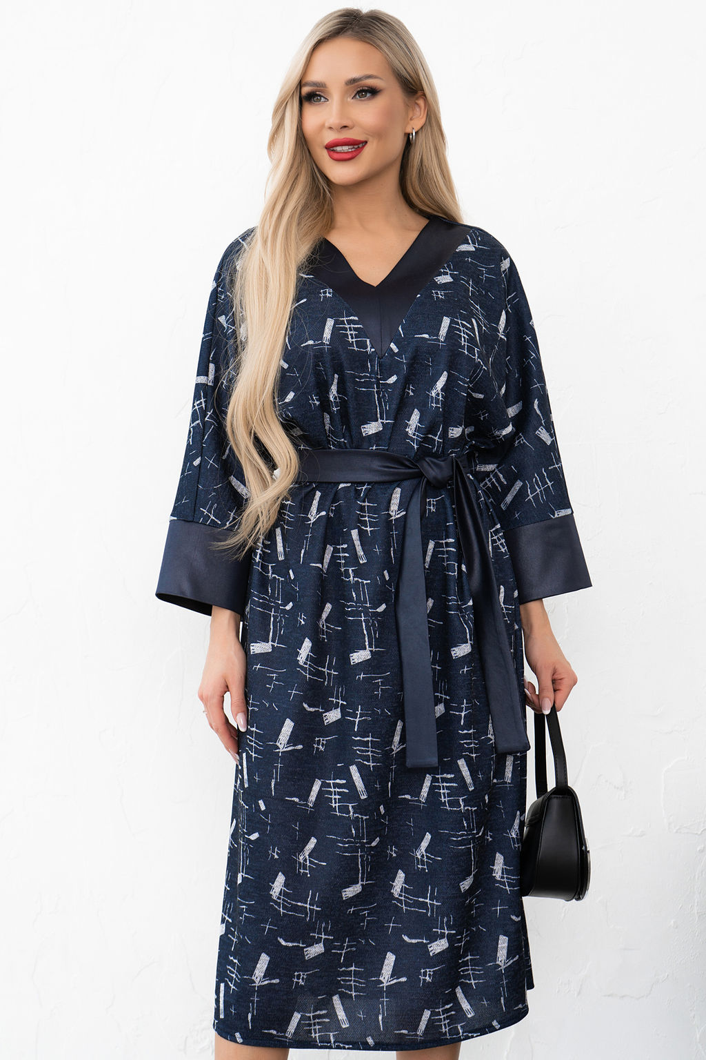 Платье Леди (синий) Р11-2013/2 - Николь фото 4