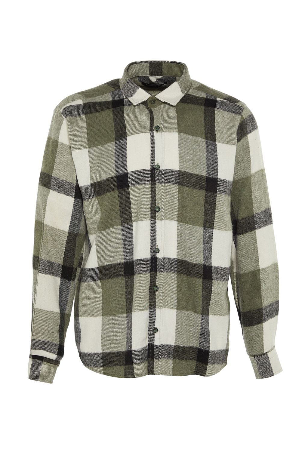TRENDYOL MAN Lacivert Regular Fit K?sl?k Oduncu Kareli Gomlek TMNAW21GO0730 - Trendyolmilla фото 17