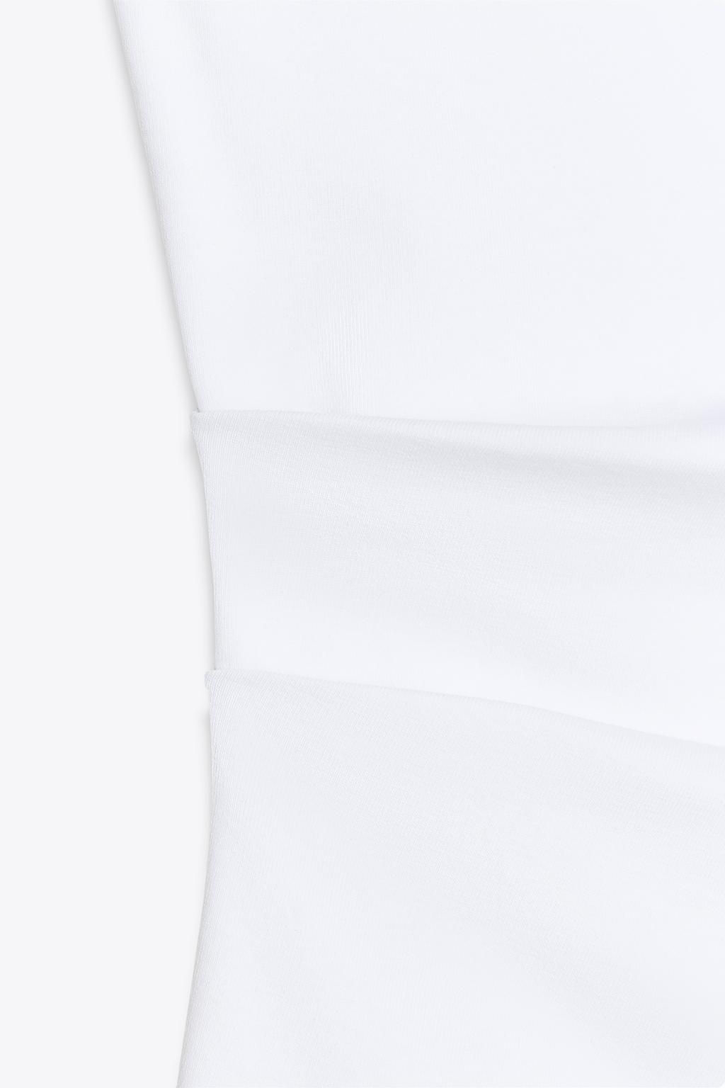 ASYMMETRIC DRAPED T-SHIRT - Zara фото 38