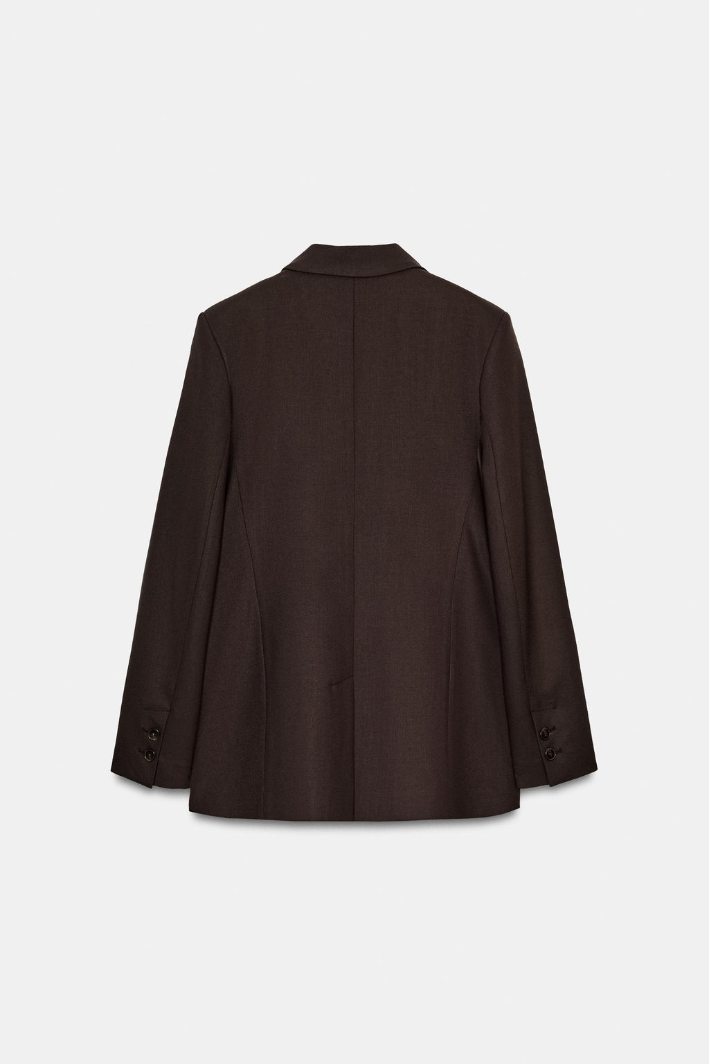 DOUBLE-BREASTED BLAZER WITH SHOULDER PADS - Zara фото 20