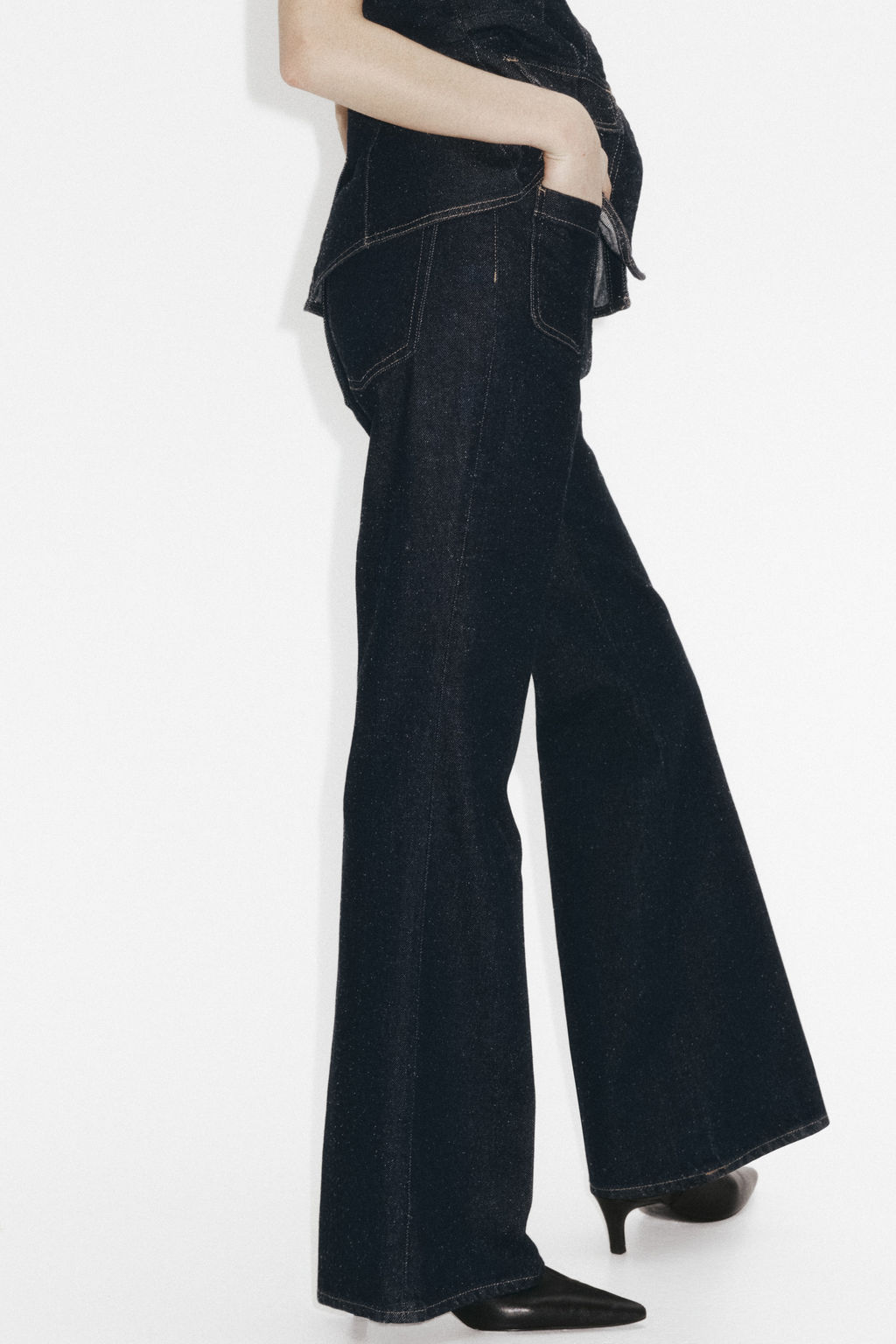Bootcut High Jeans - H&m фото 3