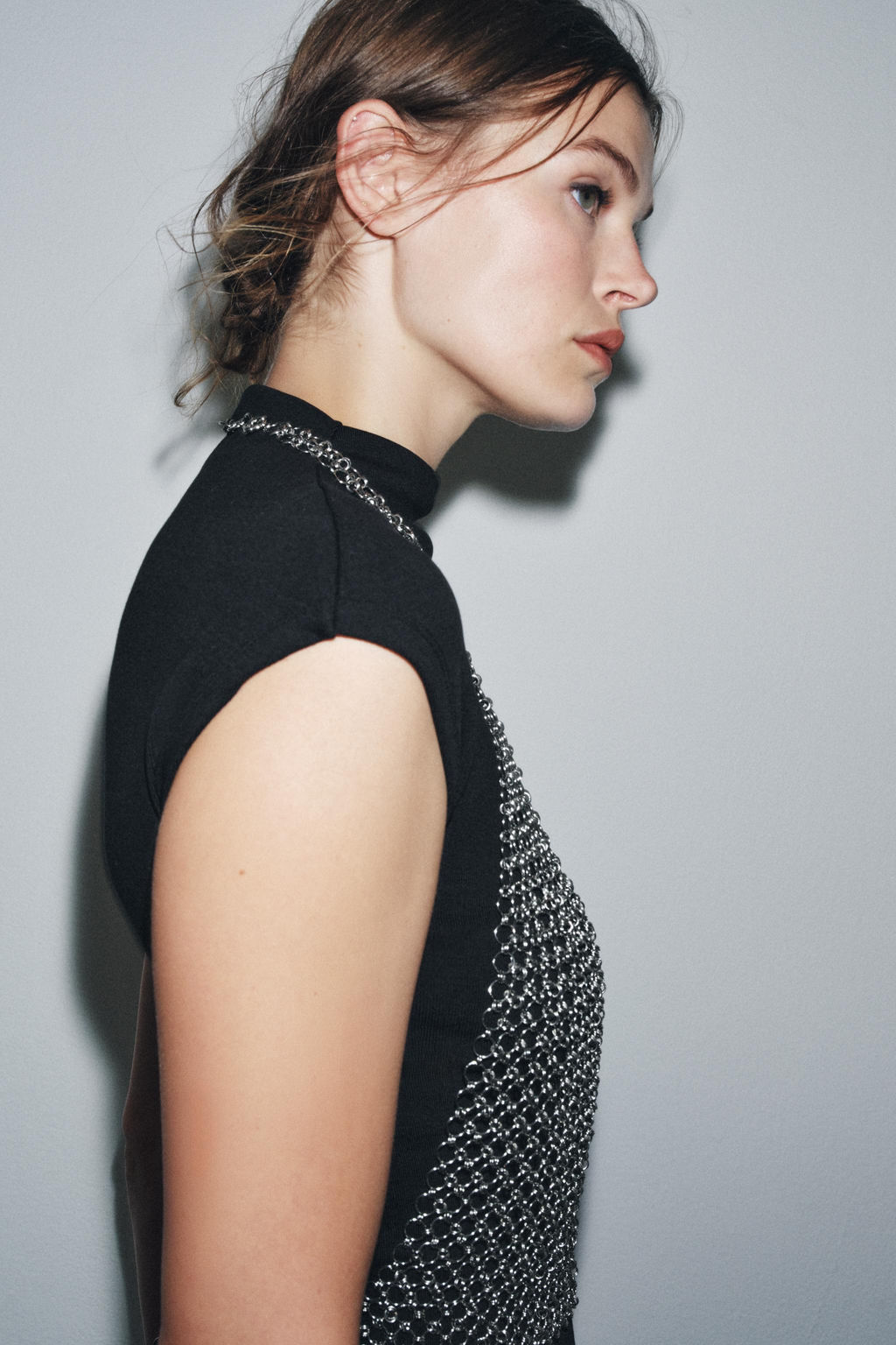METAL RING TOP - Zara фото 4