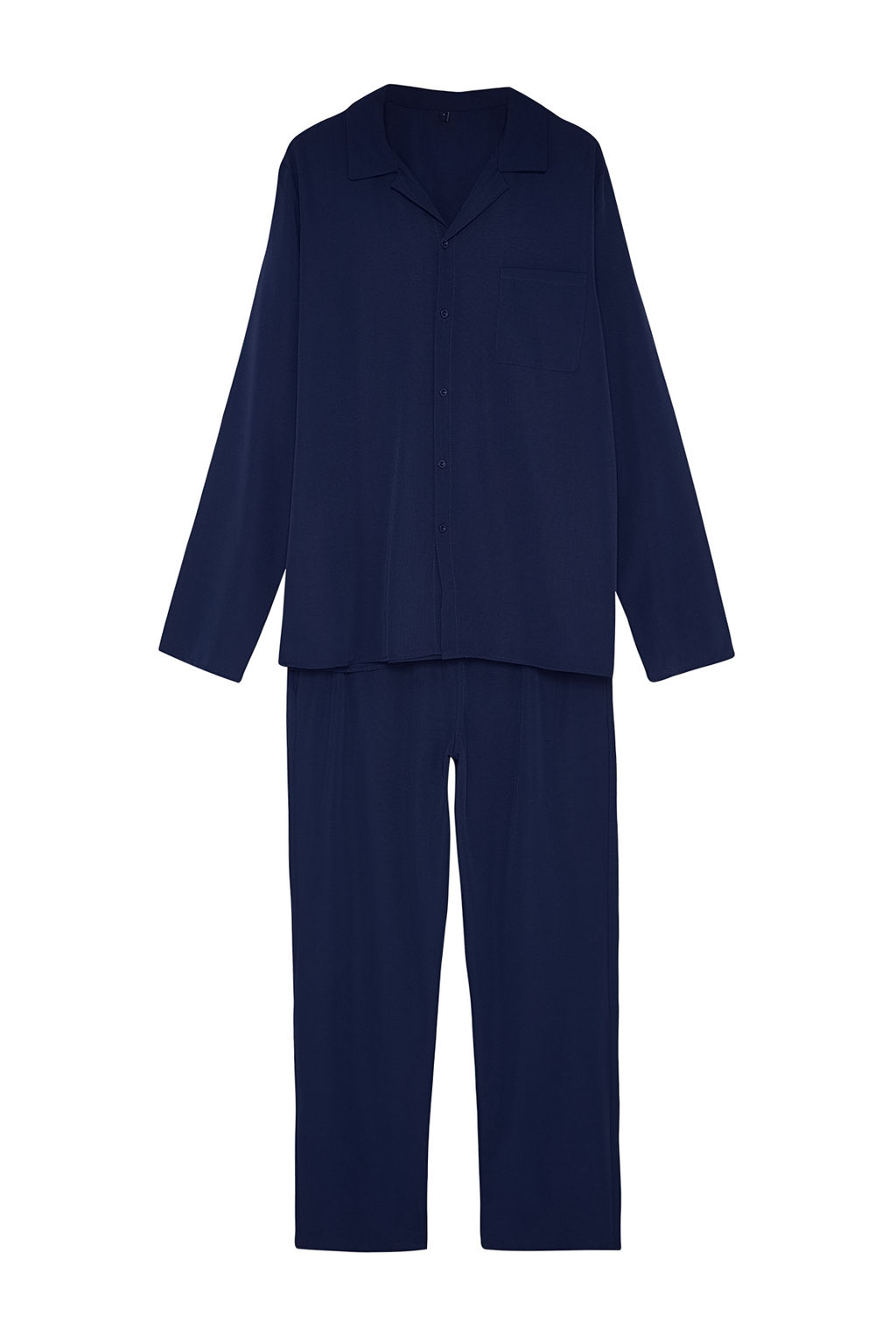 TRENDYOL MAN Gri Regular Fit Dokuma Pijama Tak?m? TMNAW24PT00057 - Trendyolmilla фото 10