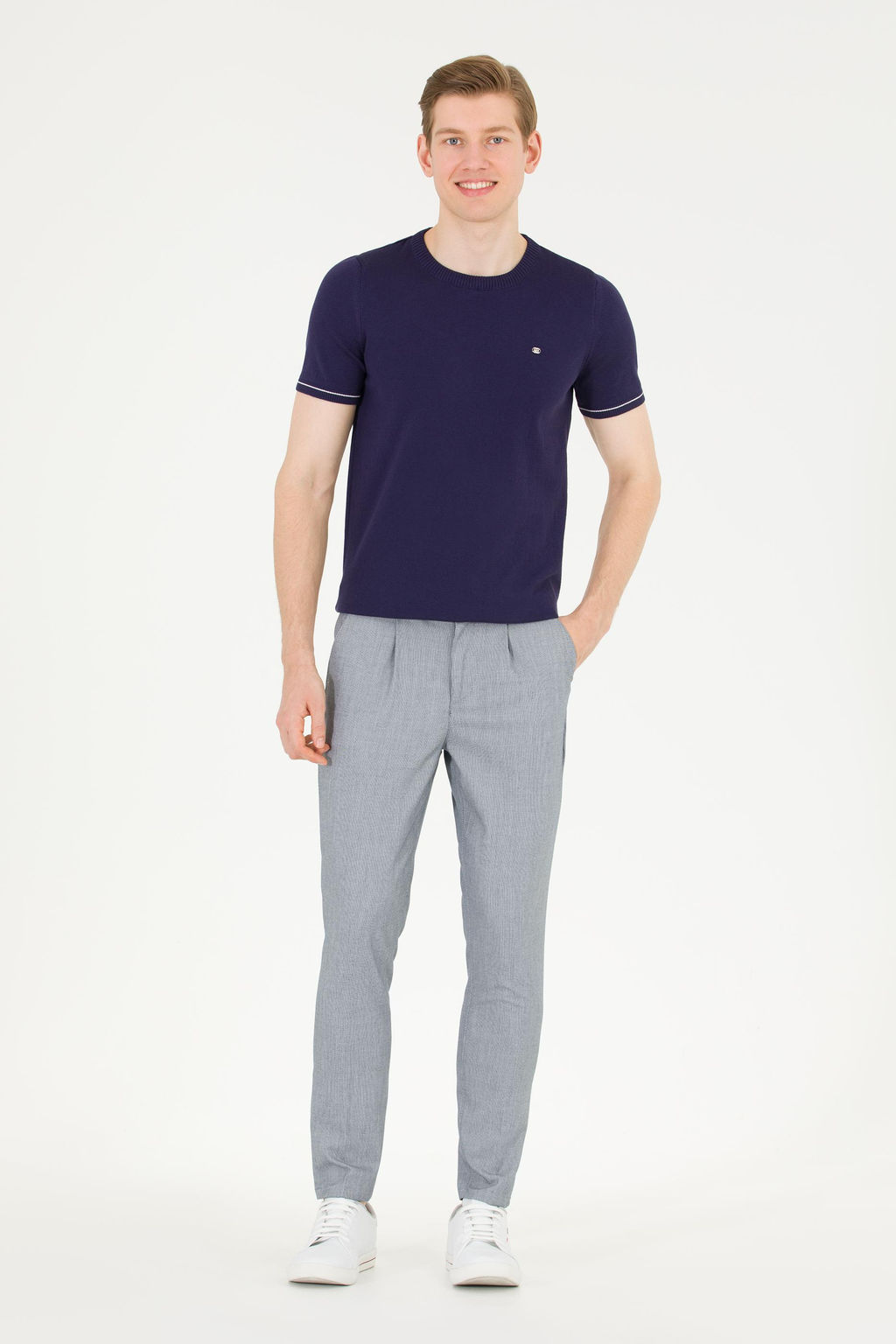 Мужские темно-синие спортивные брюки - U.s. polo assn фото 17