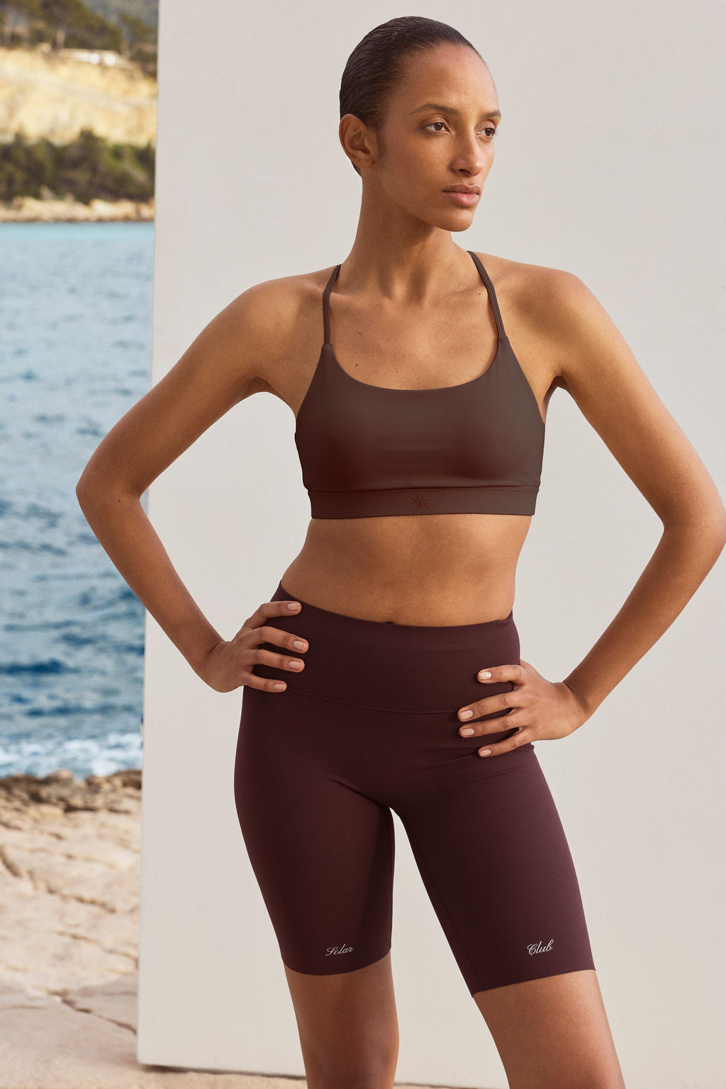 Mallas de ciclista High Waist con ShapeMove - H&m фото 2