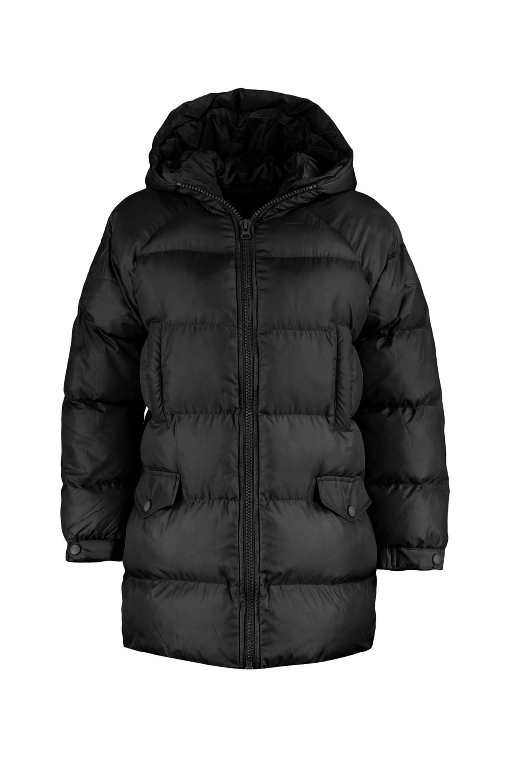 TRENDYOLMILLA Siyah Kapusonlu Su Itici Sisme Mont TWOAW23MO00249  фото 6