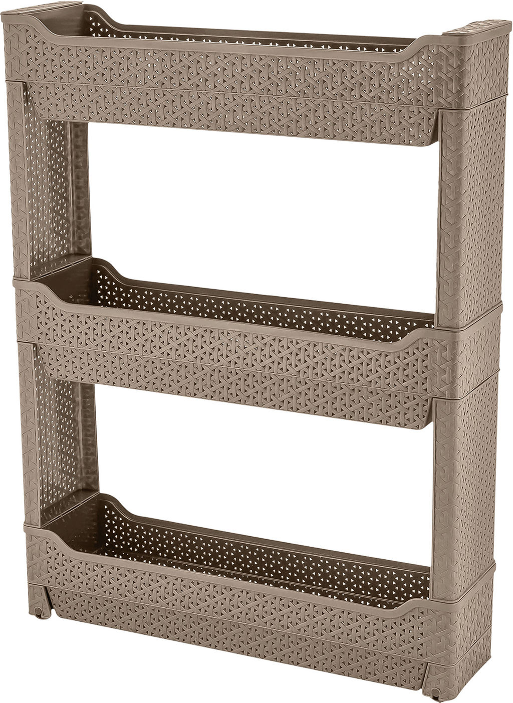 Этажерка узкая 3-полки Wenge узкая, арт. 2213077