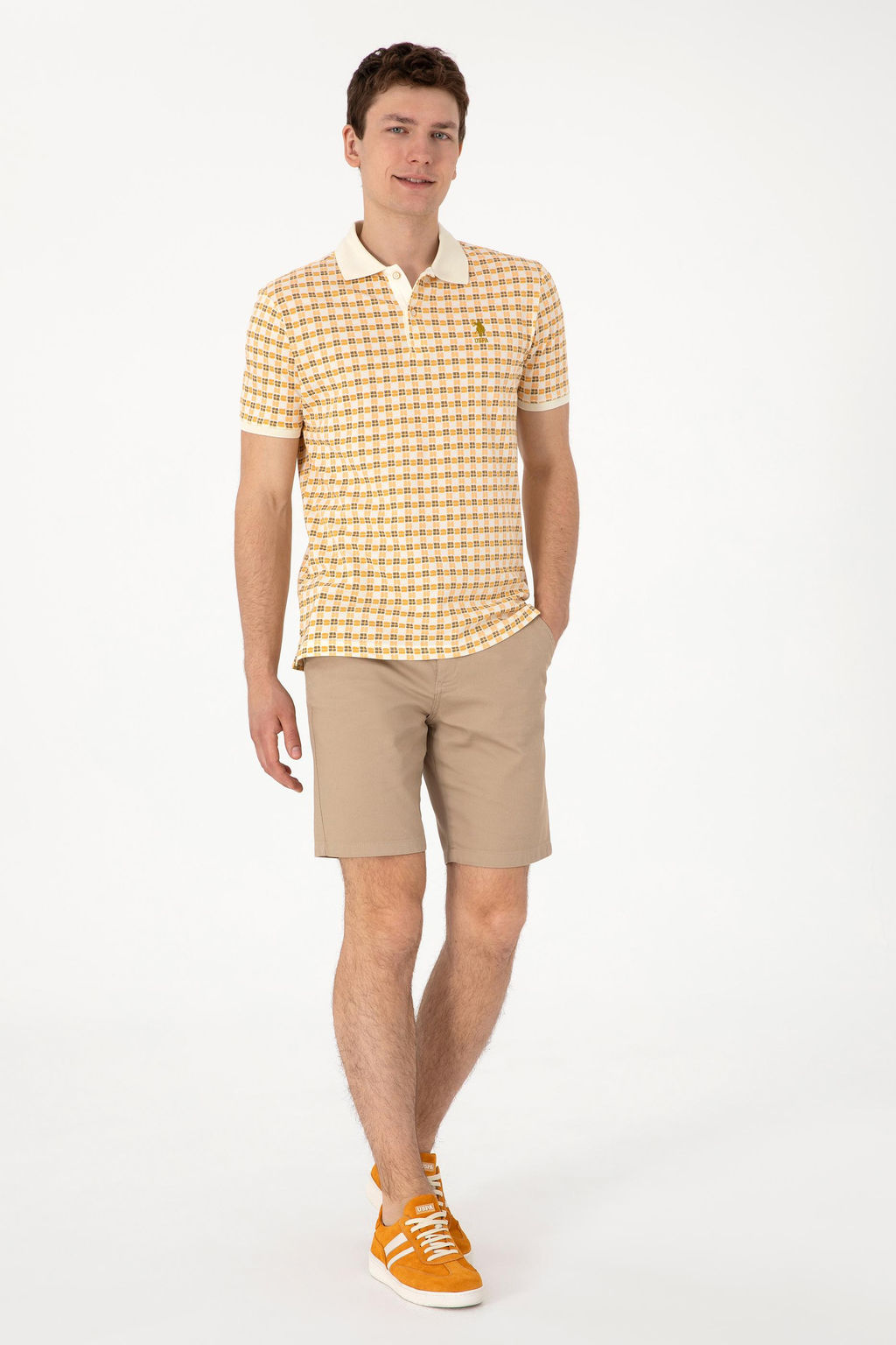 Erkek Krem Ti__rt Sepette S_rpriz _ndirim - U.s. polo assn фото 4