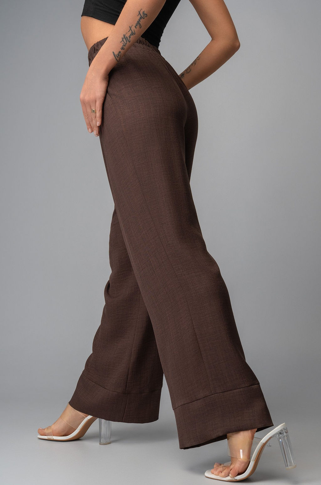 Женские льняные брюки Happyfox - Happy fox фото 8