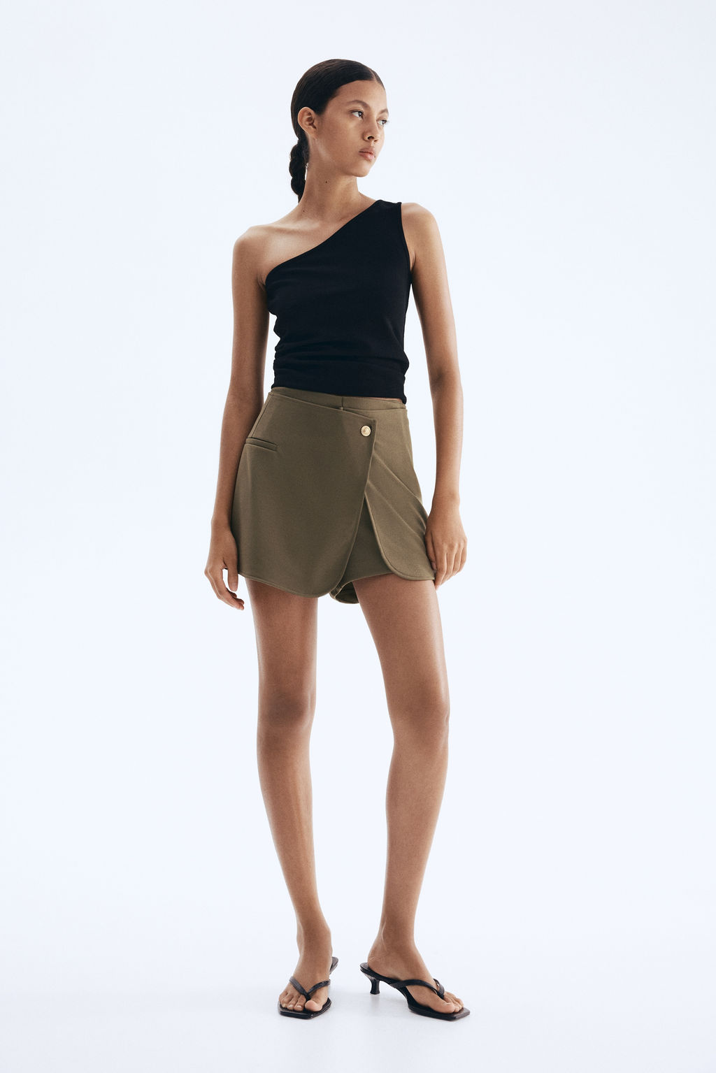 Falda pantal?n interlock - H&m фото 4
