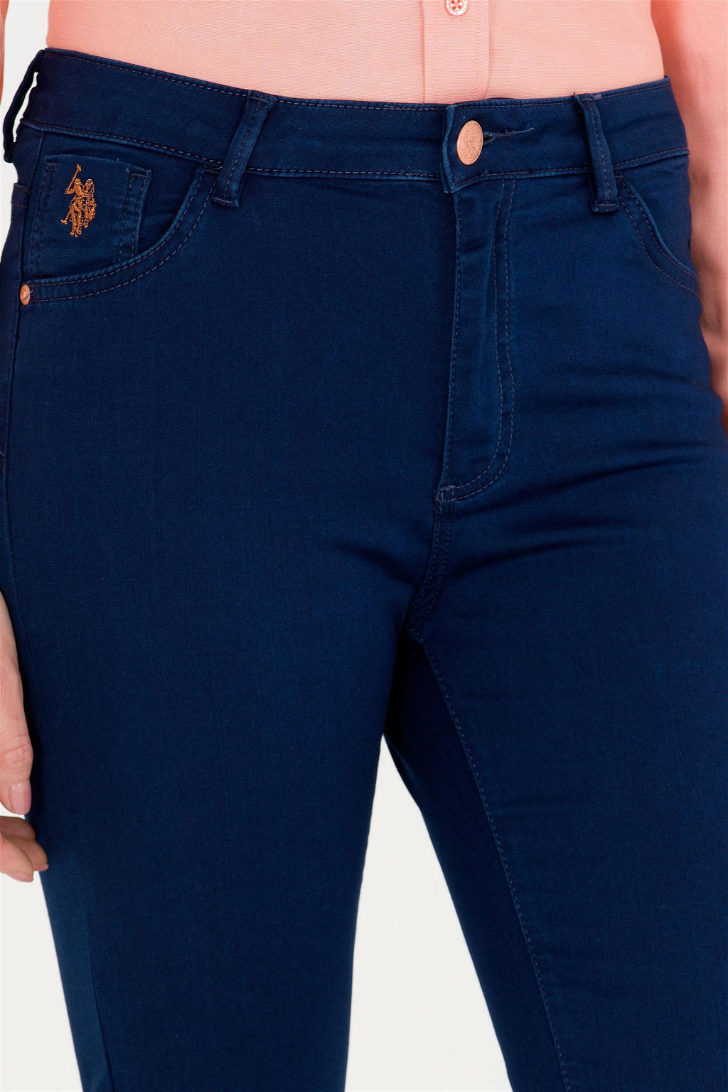 Женские синие джинсовые брюки - U.s. polo assn фото 12