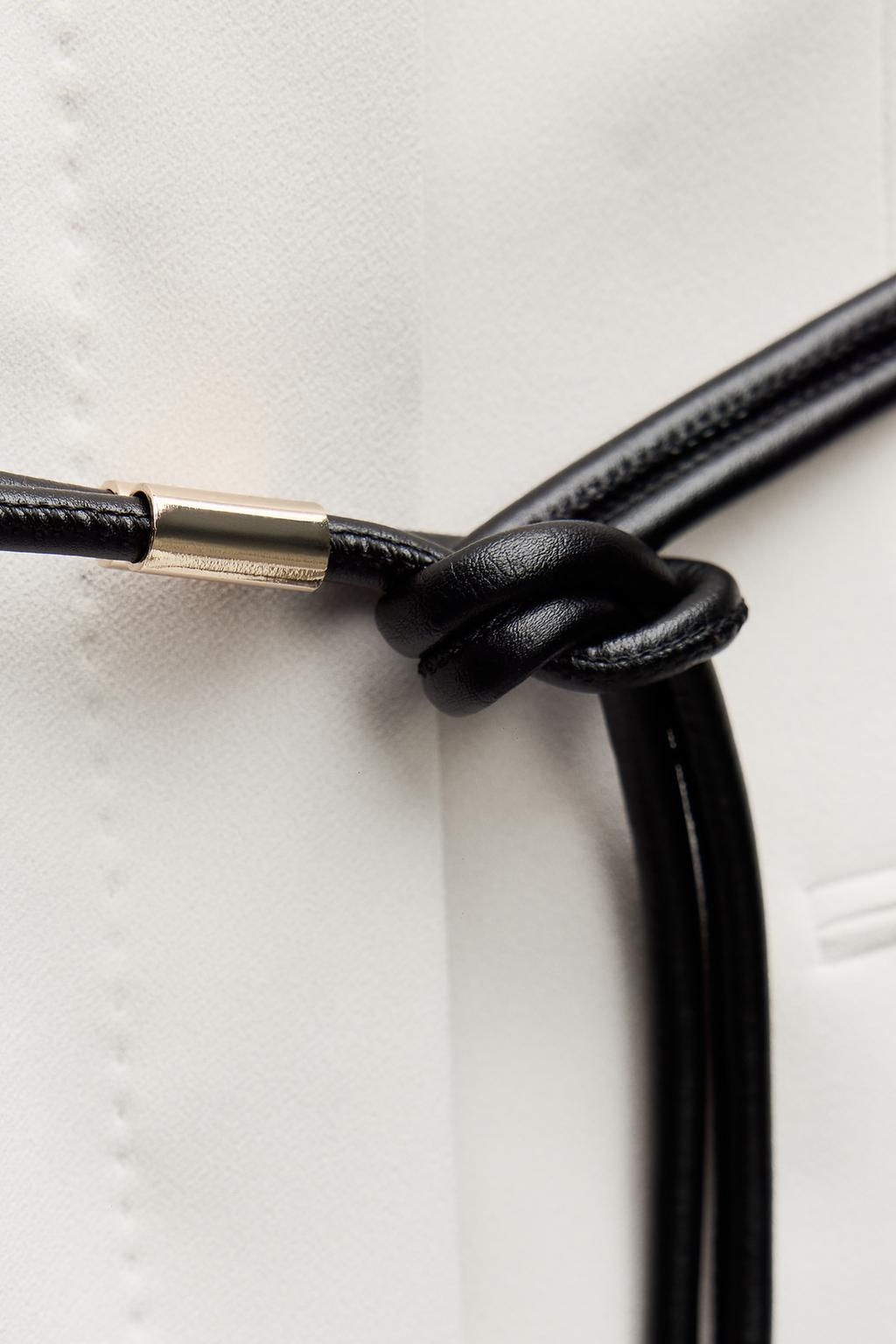 ZW COLLECTION BELTED BLAZER - Zara фото 36