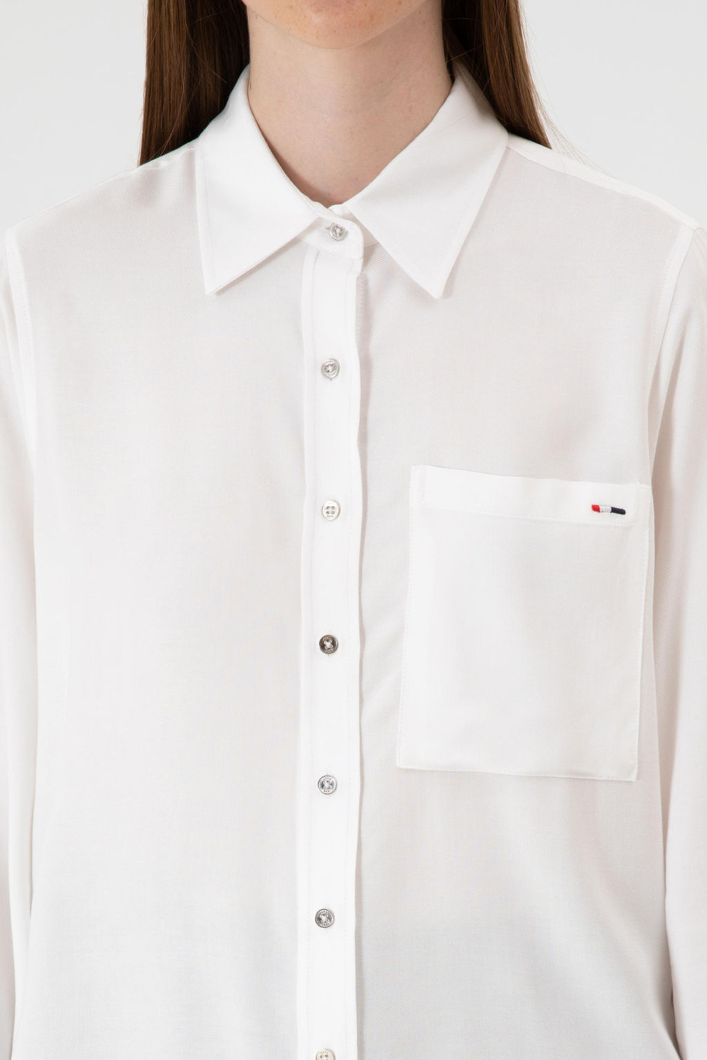 Kad_n Beyaz Uzun Kollu G_mlek Sepette S_rpriz _ndirim - U.s. polo assn фото 6