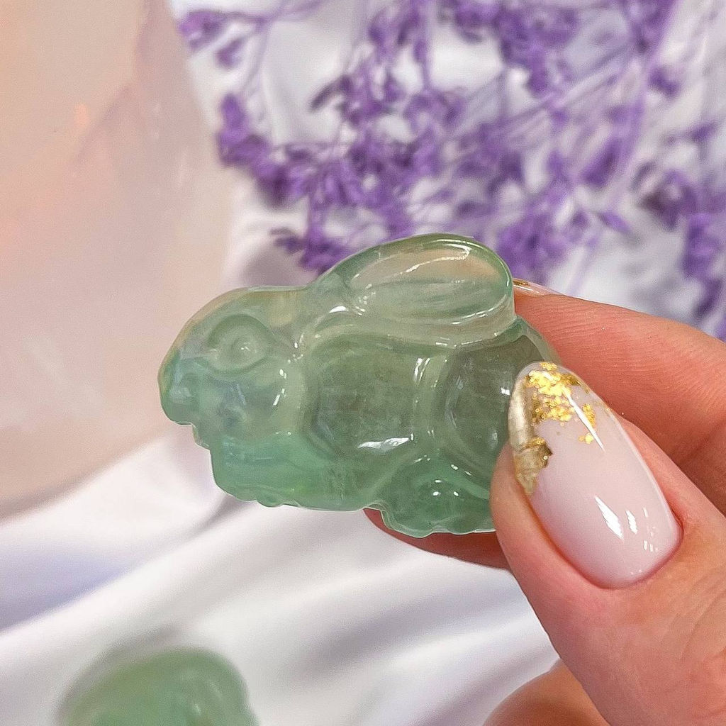 Фигурка Кролик из Флюорита