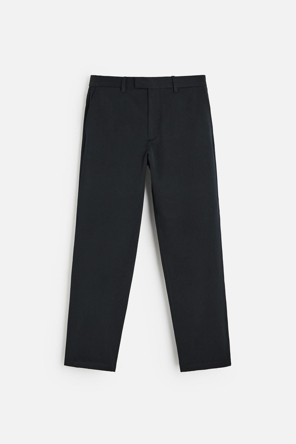 COTTON - WOOL TROUSERS - Zara фото 16