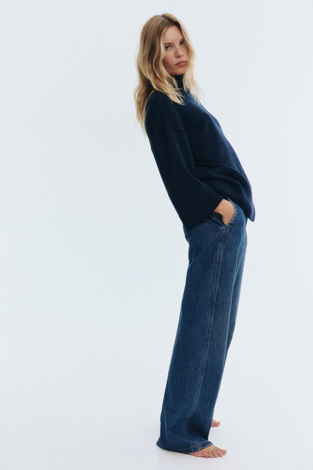 Wide High Jeans - H&m фото 5