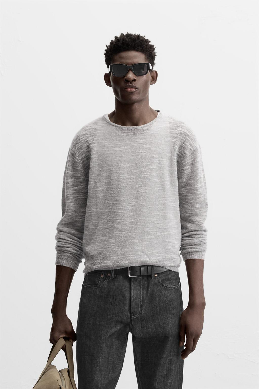 SEMI-SHEER TEXTURED SWEATER - Zara фото 2