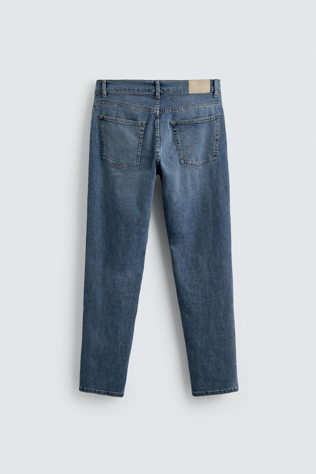 JEANS SLIM FIT / Azul medio - Zara фото 8