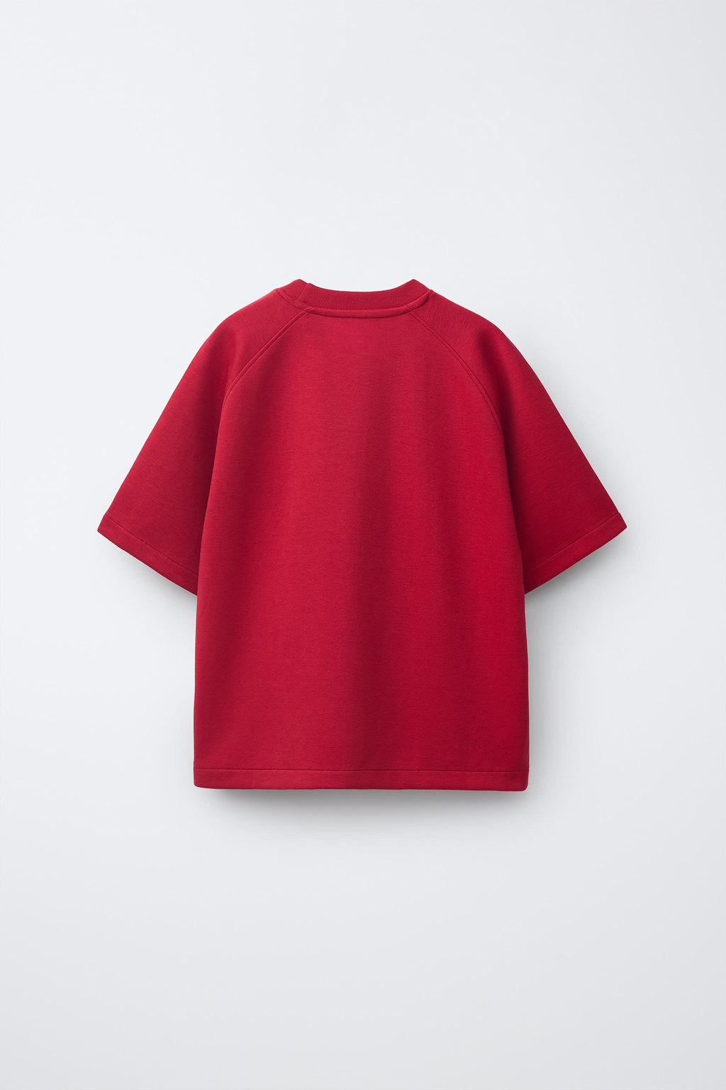 CONJUNTO CAMISETA Y BERMUDA INTERLOCK / Rojo - Zara фото 3
