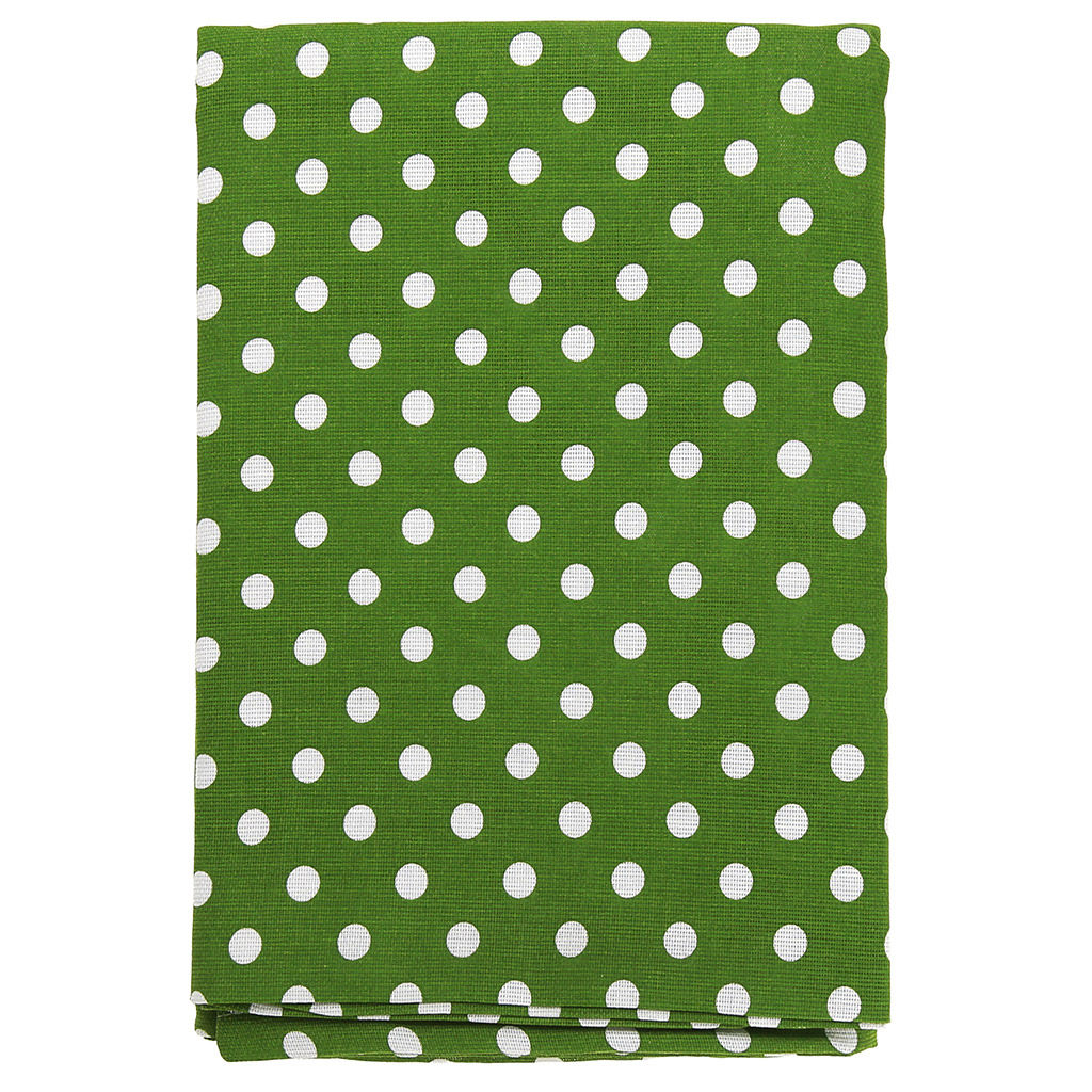 Скатерть 240х145см Горох зеленый, длина стола до 200см, на 10-12 персон, хлопок Оптима 171г/м2, упаковка классическая 25х41см, Домашняя мода (Россия)  фото 3