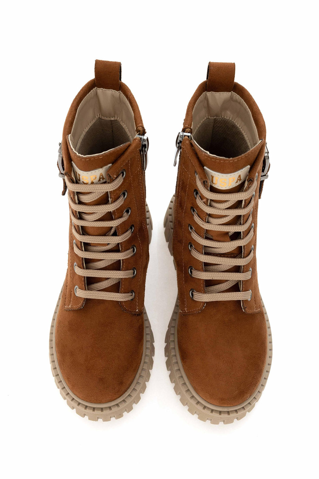 Светло-коричневые сапоги для девочек Неожиданная скидка в корзине