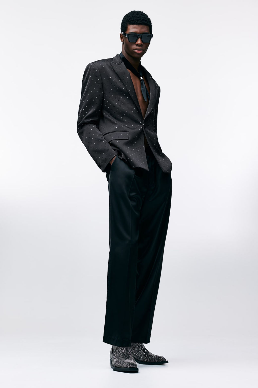 Americana con strass Regular Fit - H&m фото 2