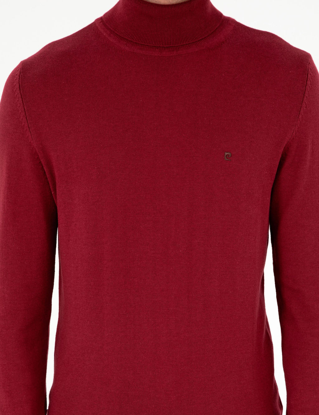 Vi_ne Slim Fit Bal_k__ Yaka Basic Triko Kazak - Pierre cardin фото 6