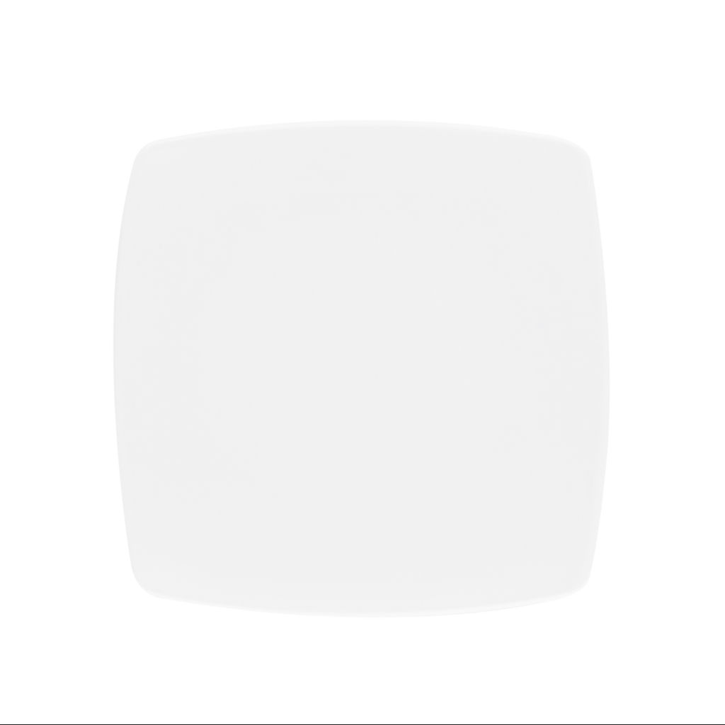 50910 GIPFEL Тарелка квадратная PRINCESSE 19х19см. Цвет: белый. Материал: фарфор  фото 2