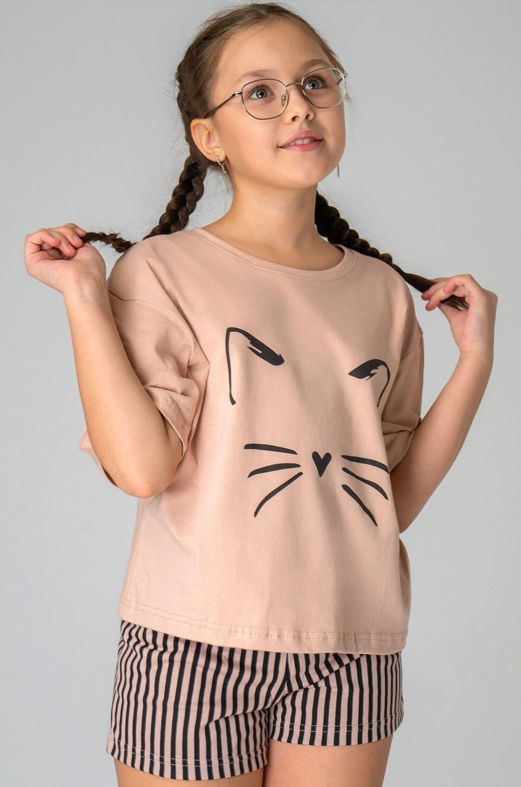 Хлопковая пижама для девочки Happyfox - Happy fox фото 9