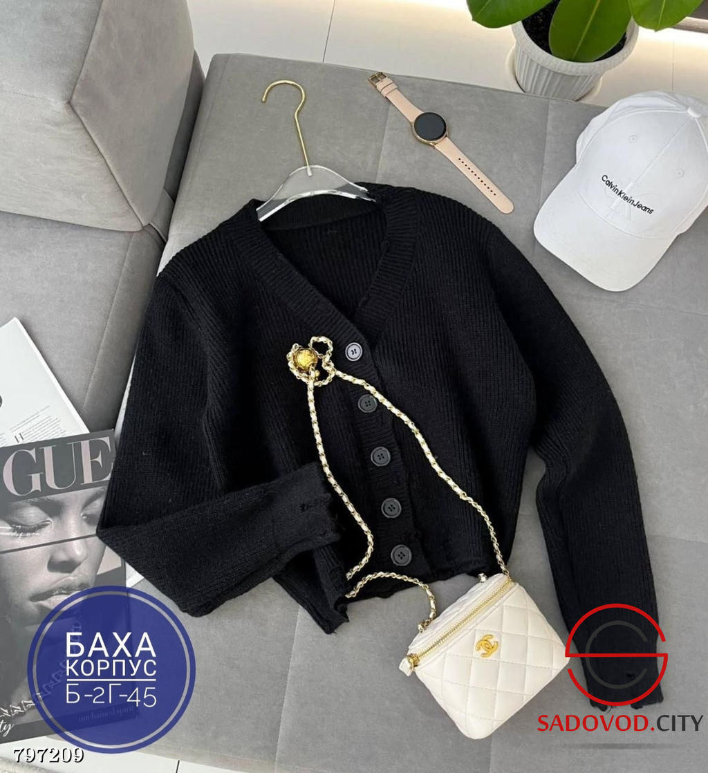 Свитер-кофта на пуговицах - Bruno фото 3