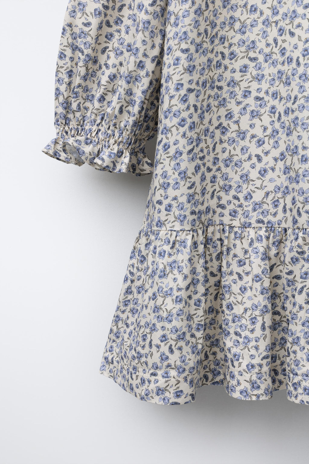 RUFFLED FLORAL DRESS - Zara фото 4