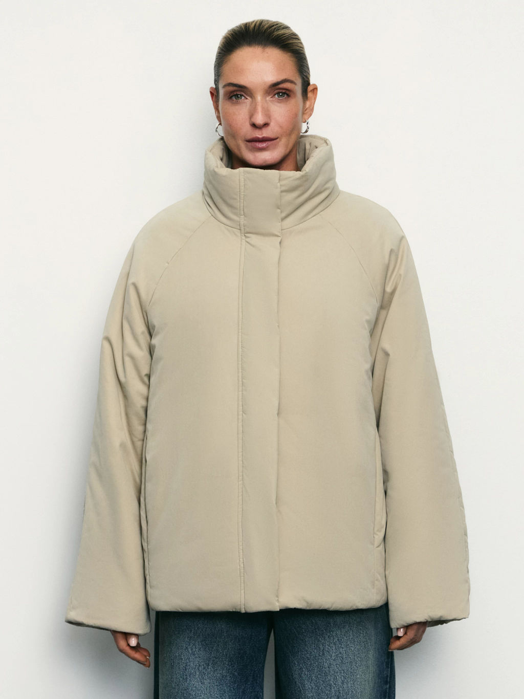 Куртка с воротником-стойкой / Zarina  фото 4