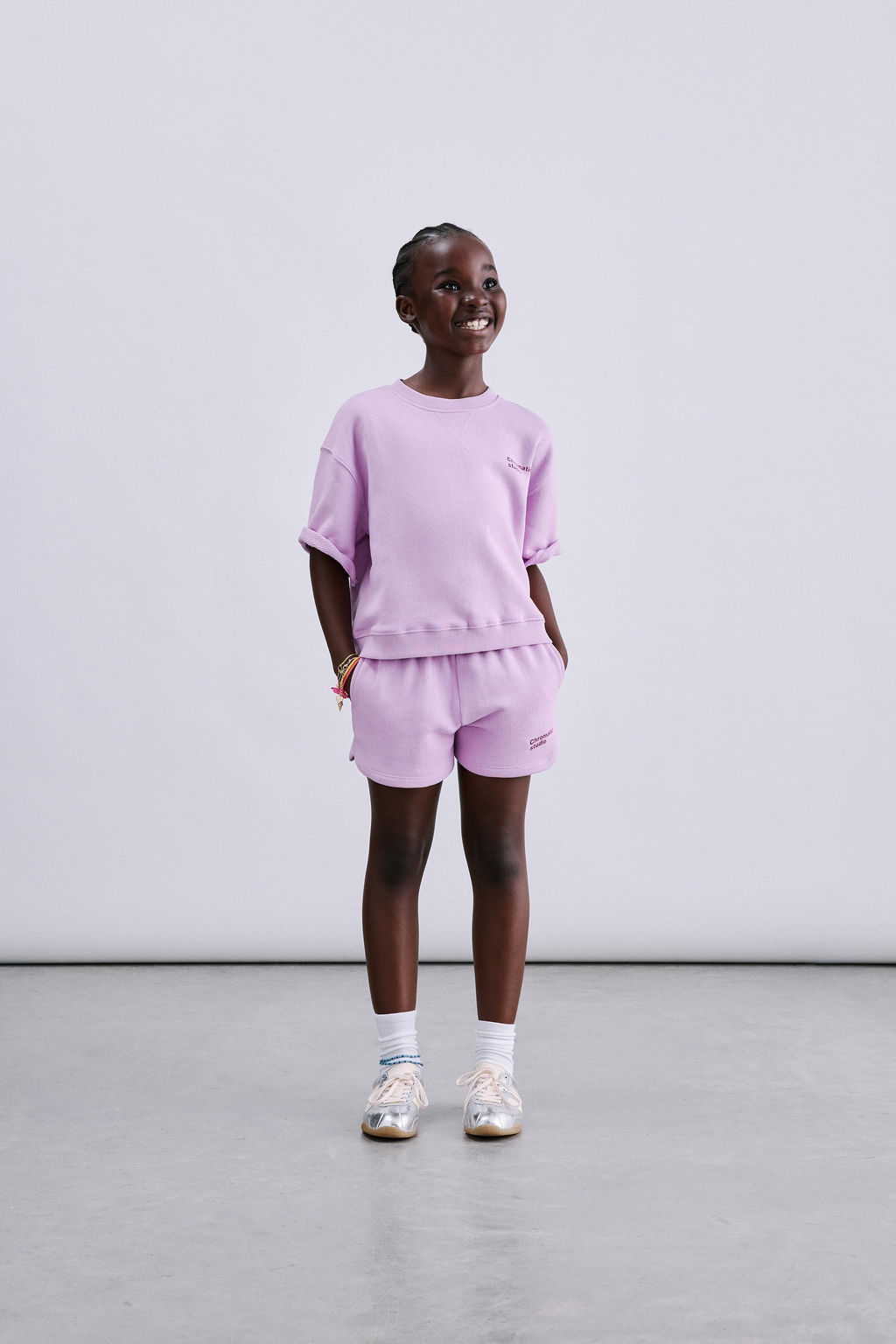 CAMISETA FELPA JOGGING / Malva claro - Zara фото 5