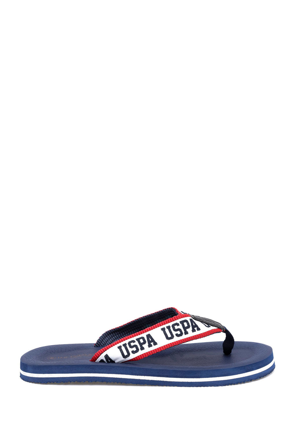 Тапочки U.S. Polo Assn темно-синие полиуретан с хлопком 42-43  фото 7
