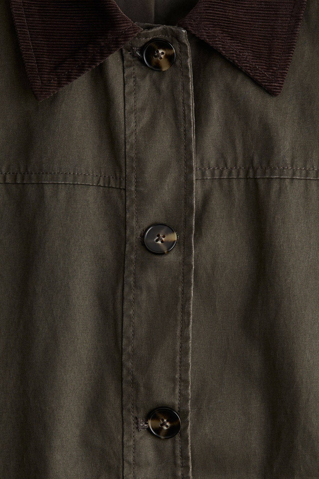Chaqueta con cuello de pana - H&m фото 4