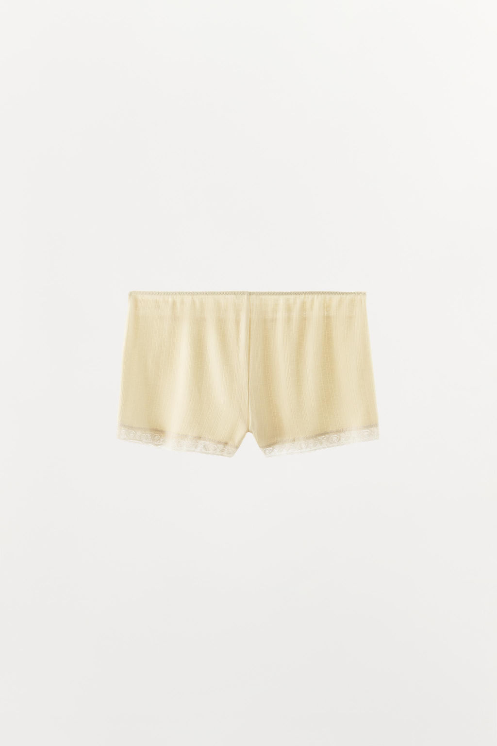 SHORTS POINTELLE ENCAJE / Crudo - Zara фото 5