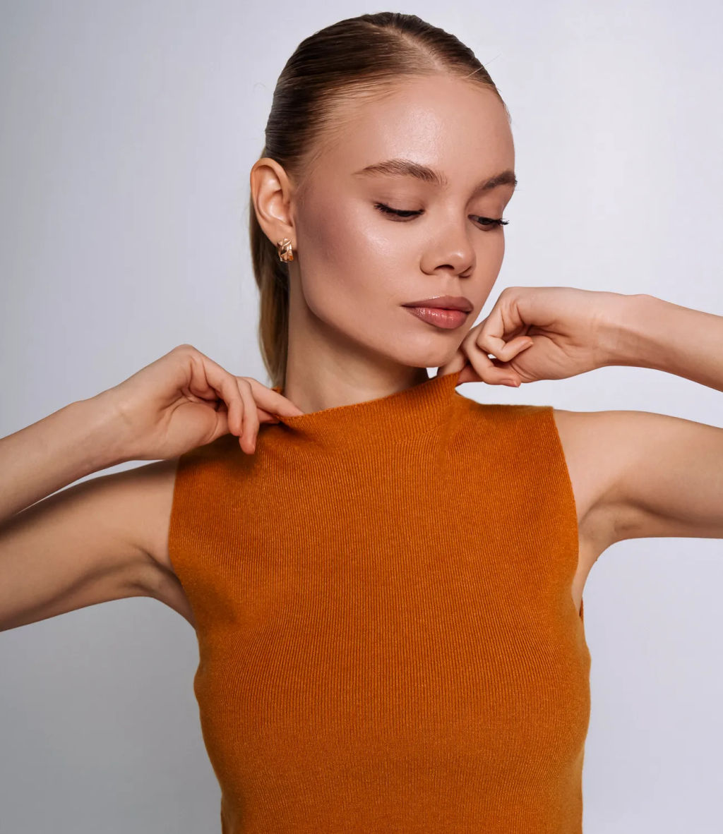 Топ #КТ70130, карамель - Dommod фото 5