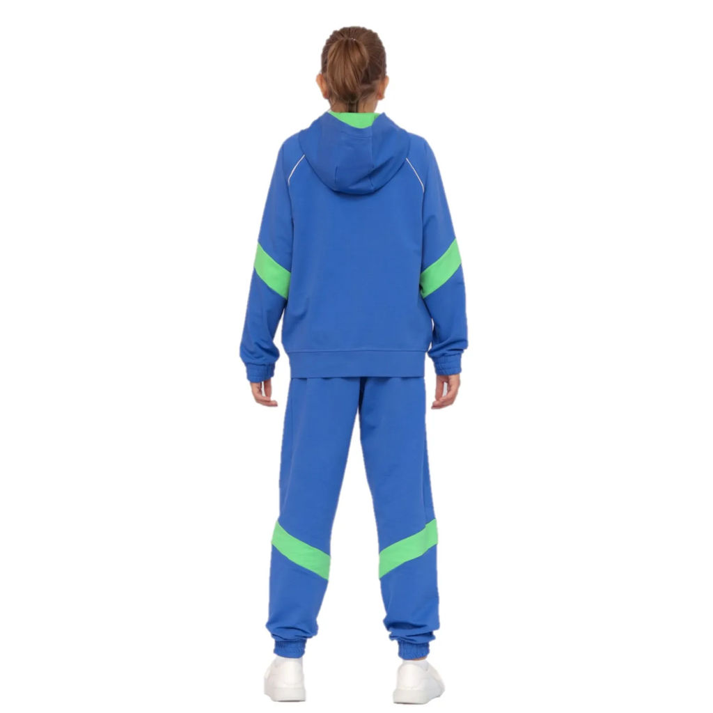 CRB wear/FWXW 90036-42 Комплект женский (толстовка, брюки),синий/Ex.Cherubino  фото 4