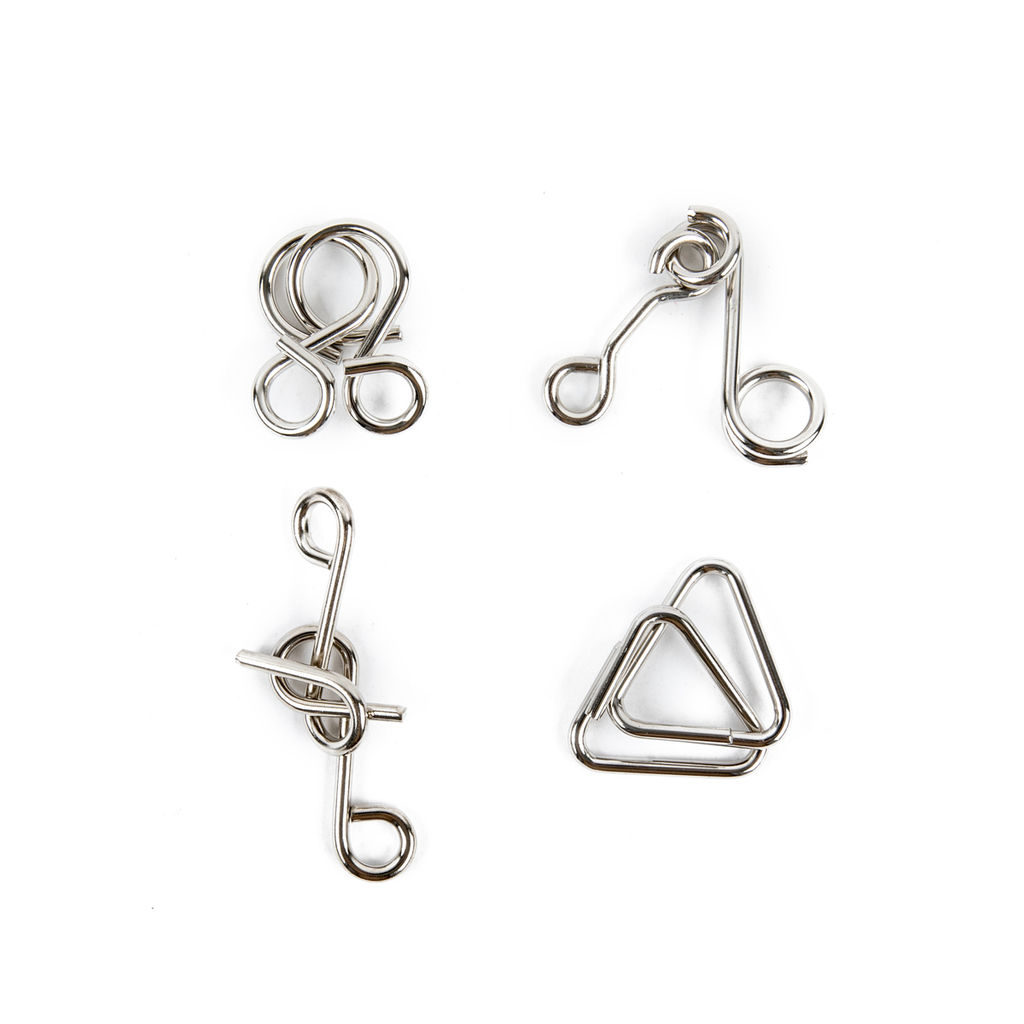 DELFBRICK DLM-54 Набор металлических головоломок 04_Дельта 8 элемент