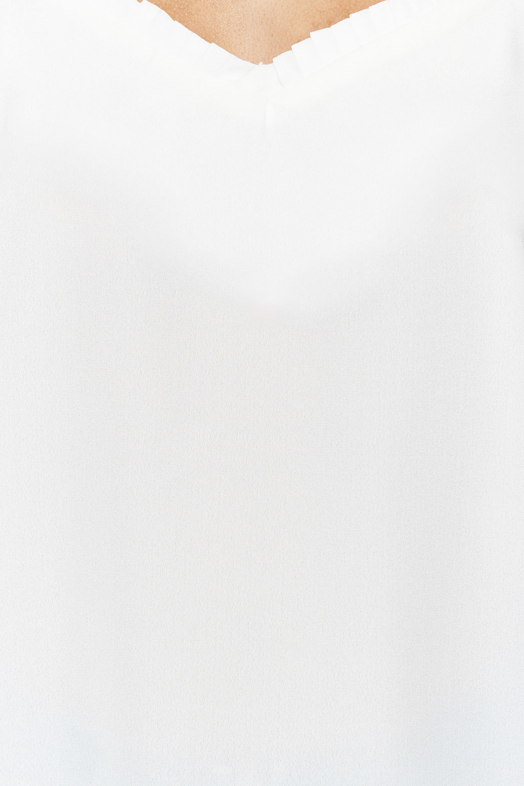 Ekru Yakas? F?rf?rl? Ask?l? Dokuma Bluz TWOSS24BZ00157 - Trendyolmilla фото 4