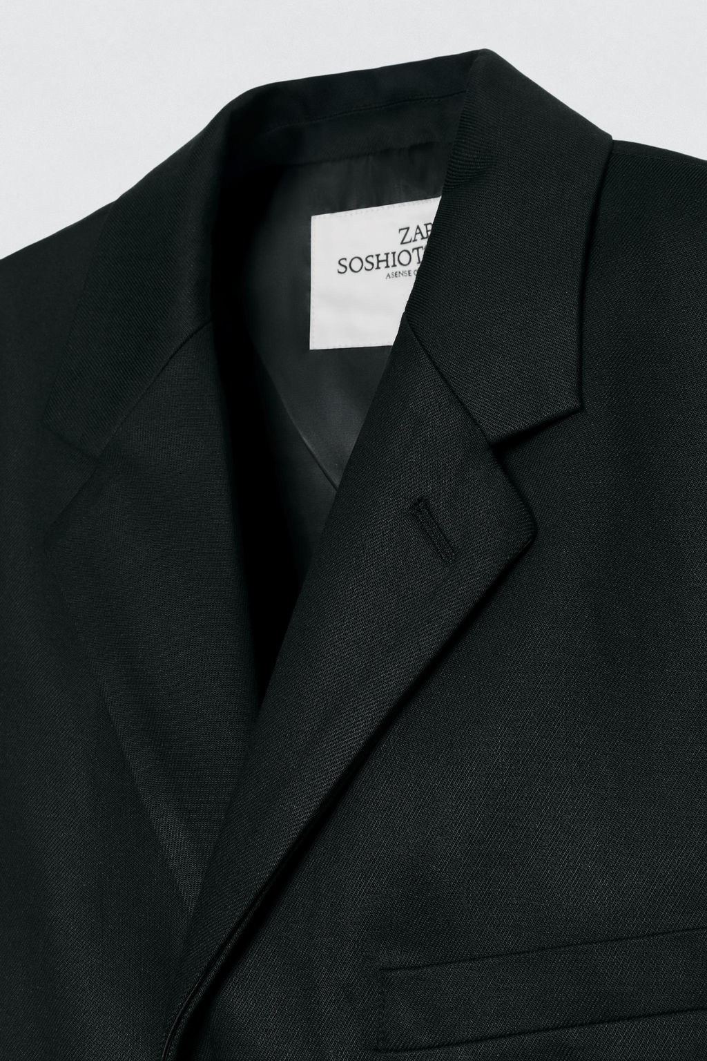 RELAXED FIT SUIT BLAZER SOSHIOTSUKI X ZARA  фото 7