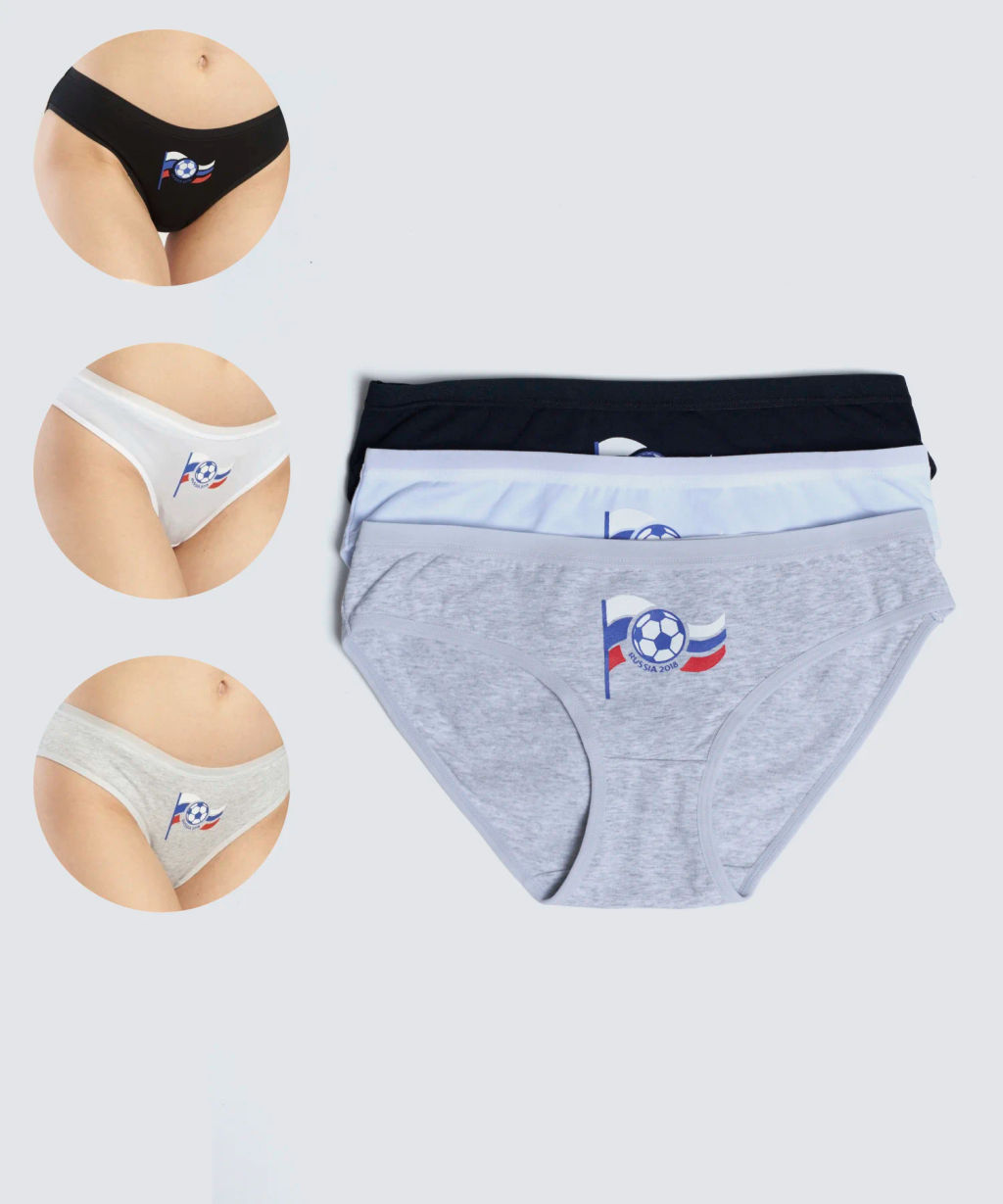 Трусы женские слипы Cherry Girl 61312 хлопок, эластан размеры S, M, L, XL