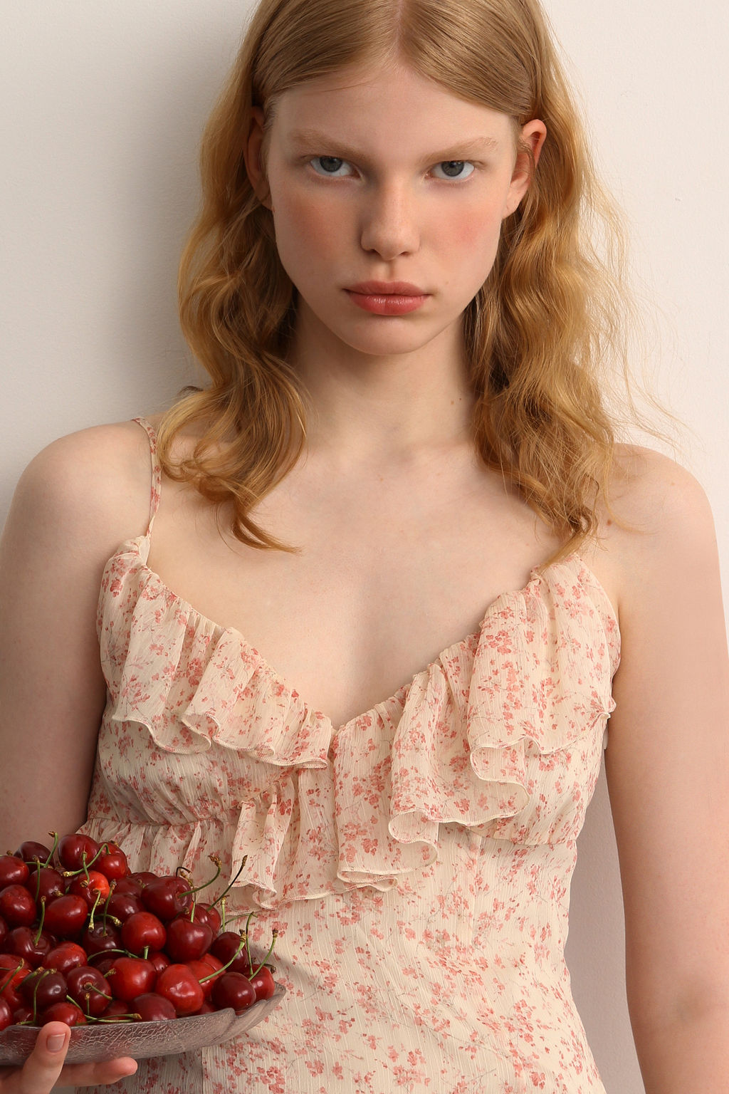 Платье из шифона c асиметричным низом - Mollis фото 3