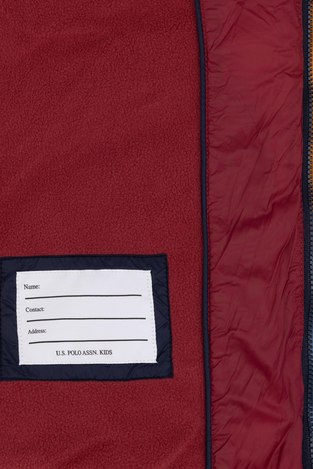 Темно-синее пальто для мальчика - U.s. polo assn фото 4