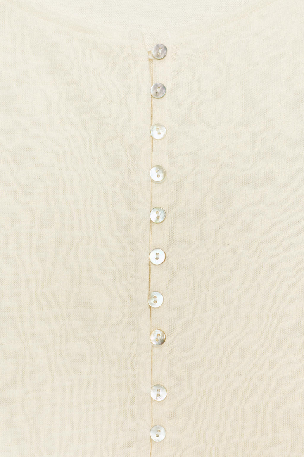 CAMISETA R?STICA BOTONES / Crudo - Zara фото 7