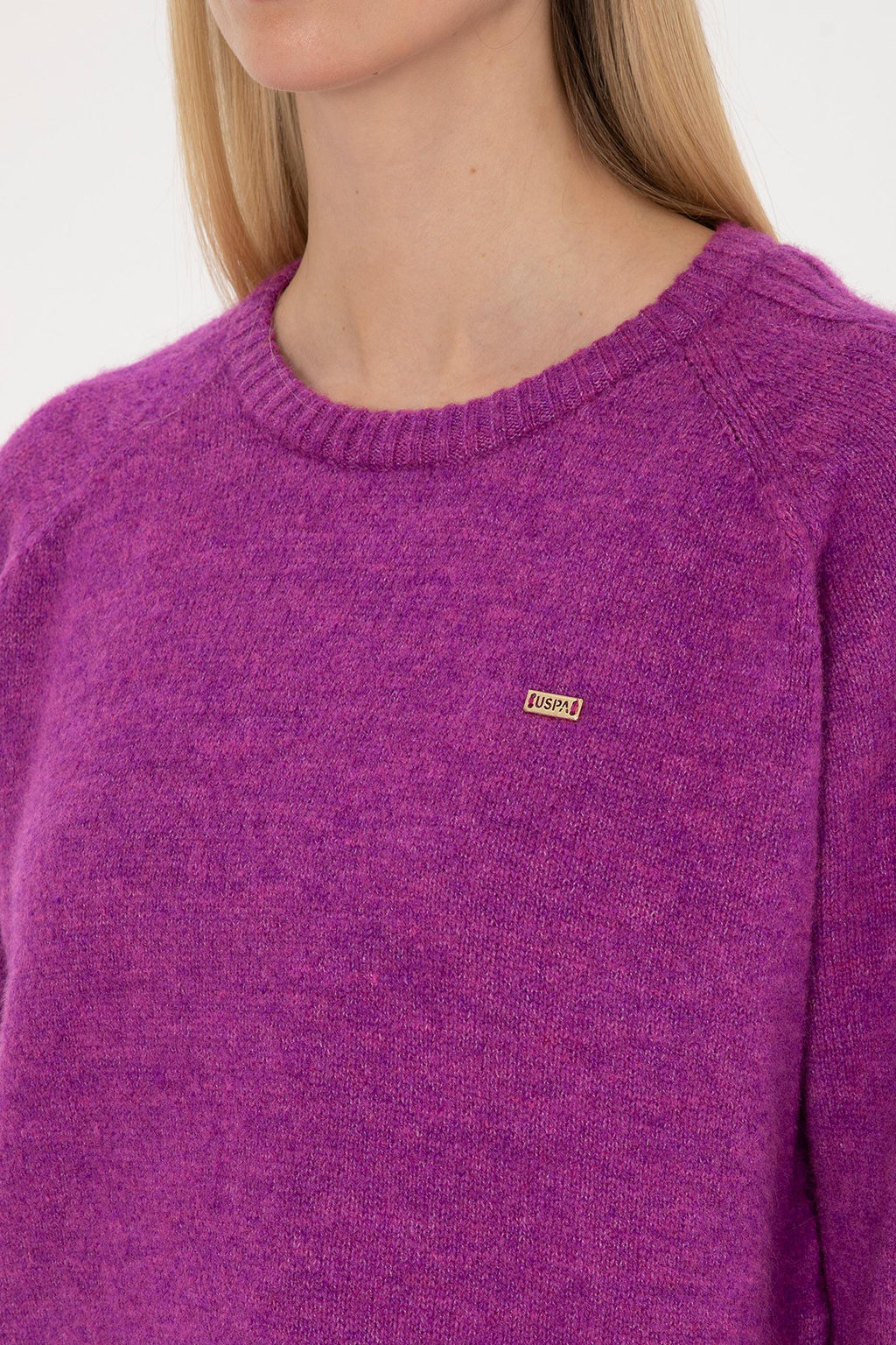 Kad_n Menek_e Bisiklet Yaka Kazak - U.s. polo assn фото 7