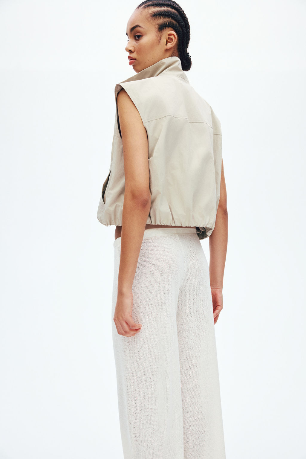 Pantal?n de punto con cord?n de ajuste - H&m фото 6