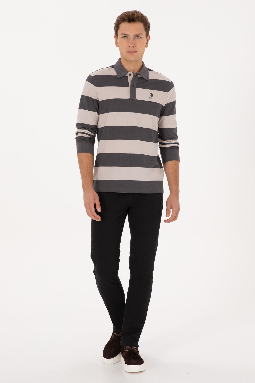 Erkek Gri Sweatshirt - U.s. polo assn фото 4