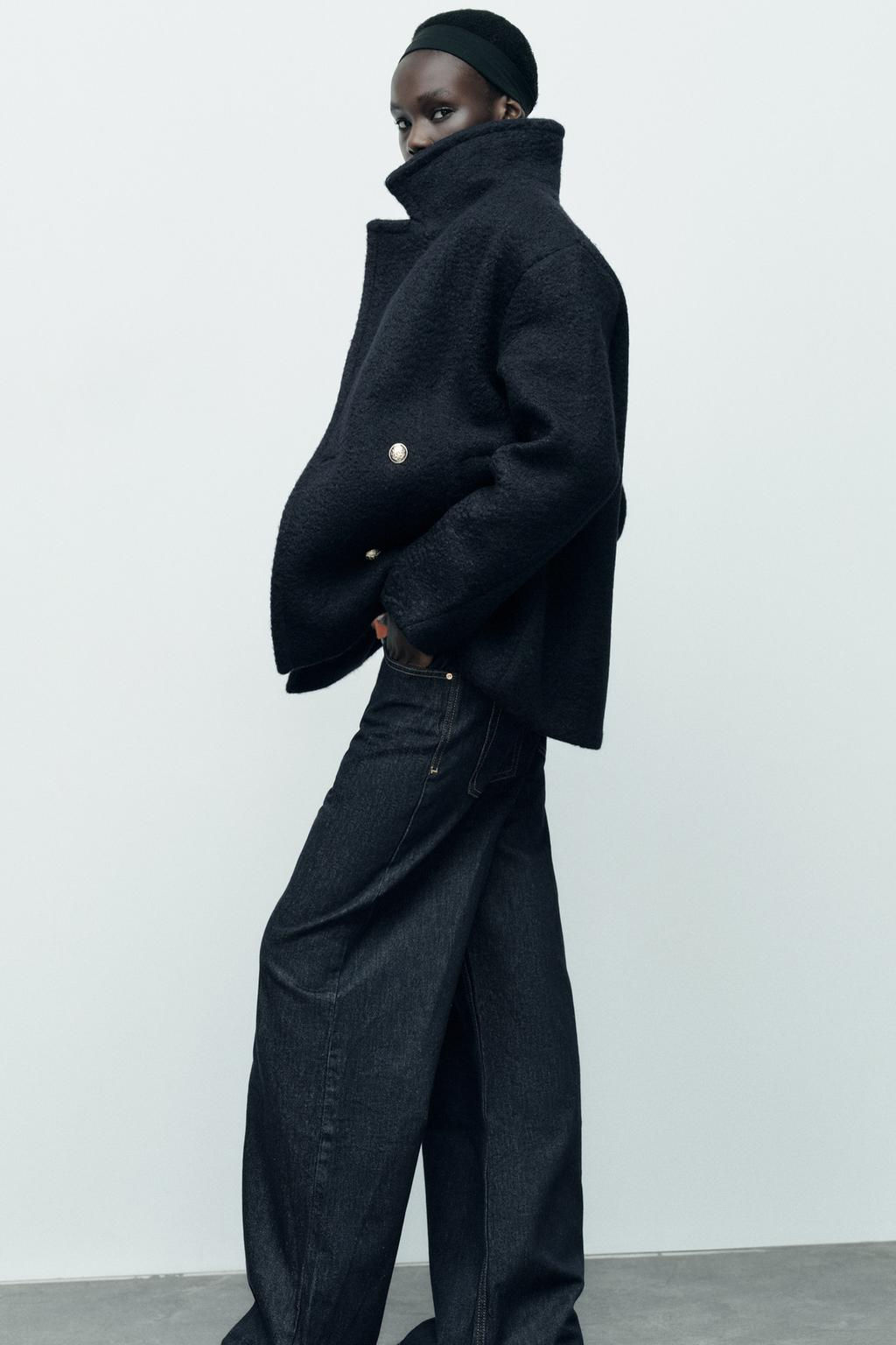 SEMI-LONG BOUCLE COAT - Zara фото 13